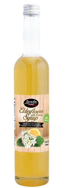 Elderflower with Lemon Syrup (Livada) 16.9 fl oz (500ml)