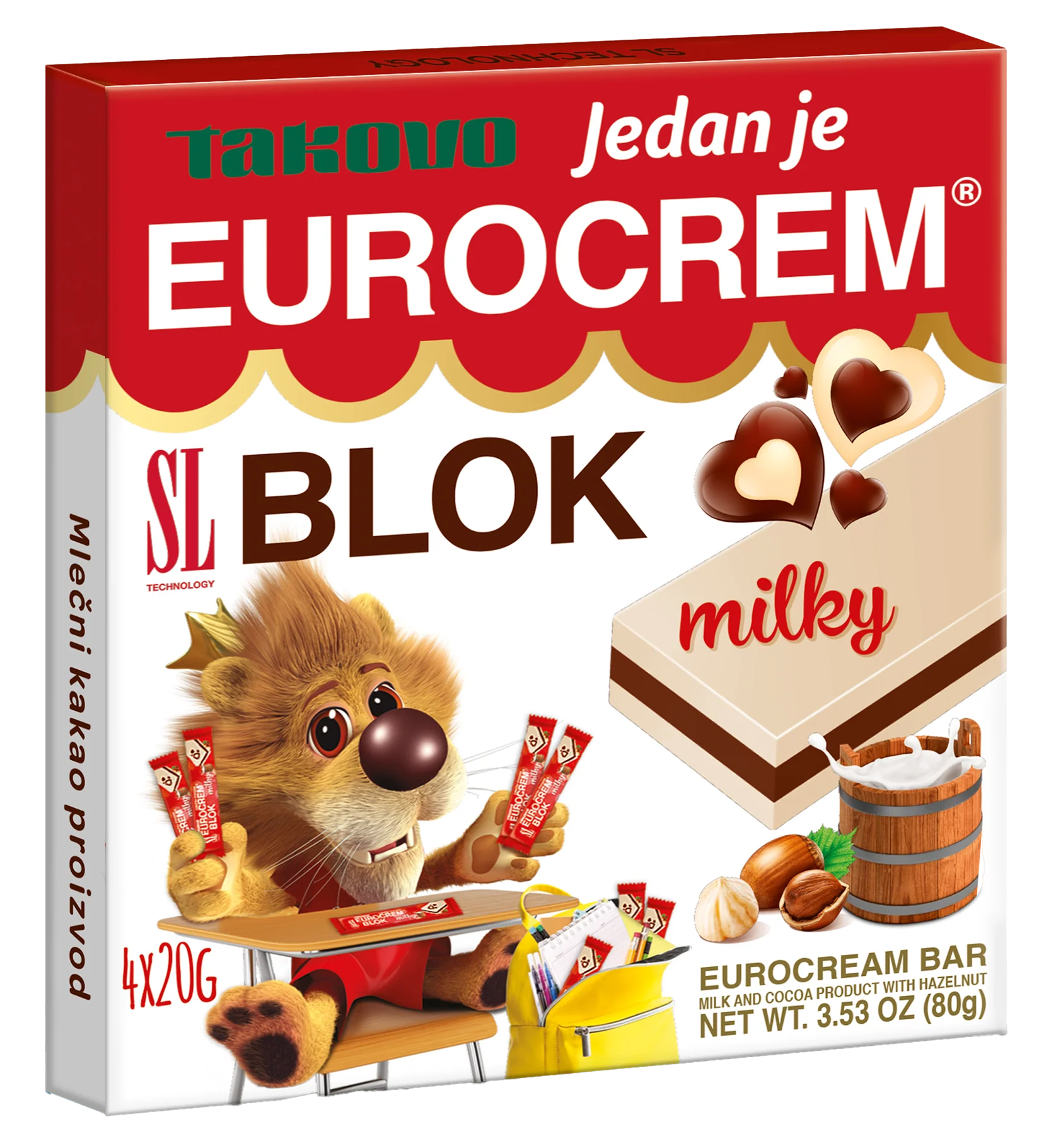 Euro Blokic Bars (Takovo) 80g