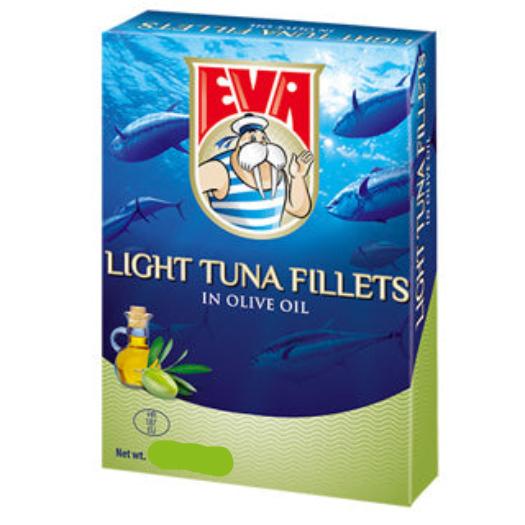 Eva Tuna Fillets in OLIVE OIL, 3.5 oz (100g)