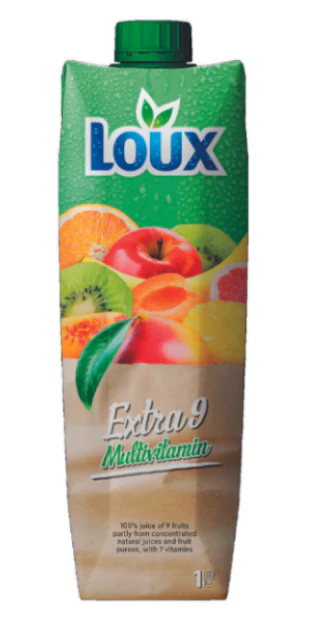 Extra 9 Multivitamin 100% Juice (Loux) 1L