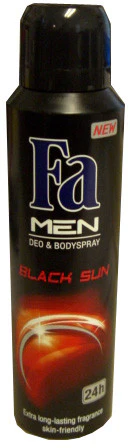 Fa Spray Deodorant, Black Spice, 150ml