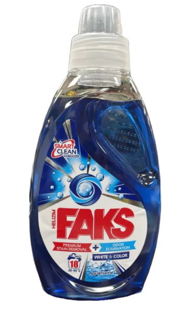 Faks Gel Aquamarine White & Color Detergent 900ml