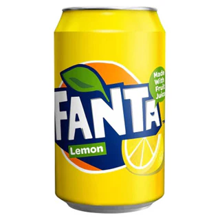 Fanta Lemon, 330ml can
