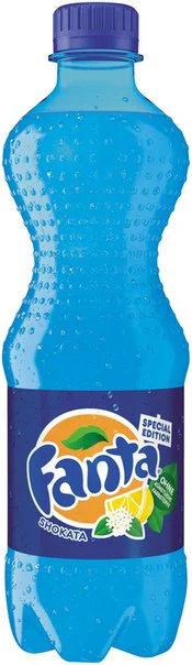 Fanta Shokata (Elderberry-Lemon) Soda, 450ml