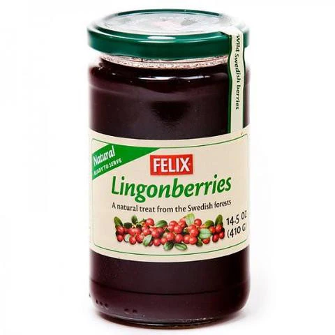Felix Lingonberries Jam, 14.5oz