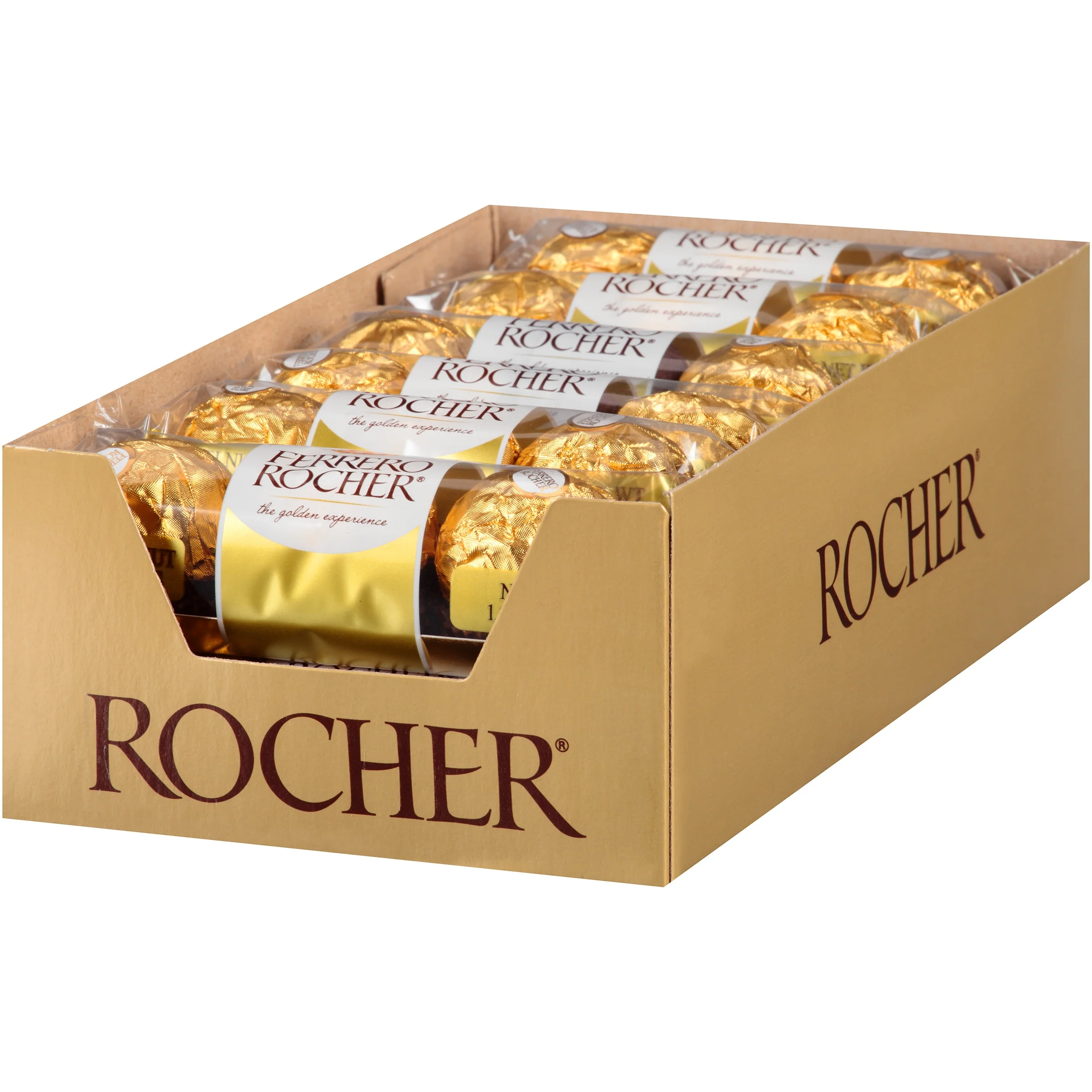 Ferrero Rocher Hazelnut Chocolates, CASE (12 x 3 pc)