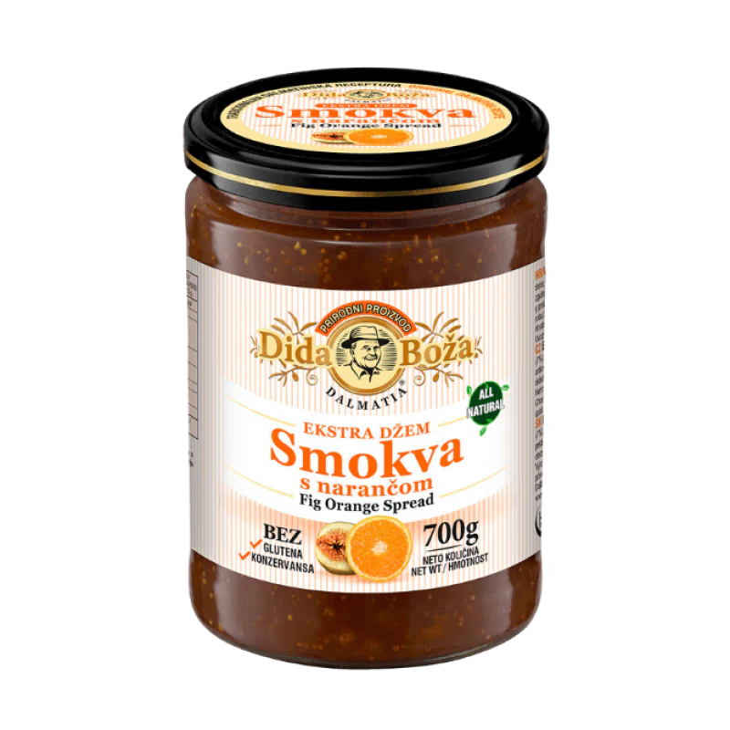 Fig Orange Spread, Ekstra Dzem Smokva s Narancom (Dida Boza) 700g