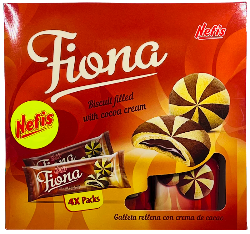 Fiona Biscuit Filled with Cocoa Cream (Nefis) 188g