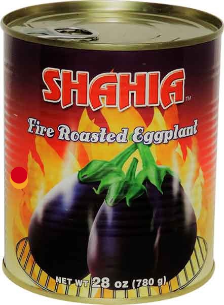 Fire Roasted Eggplant (Shahia) 28 oz