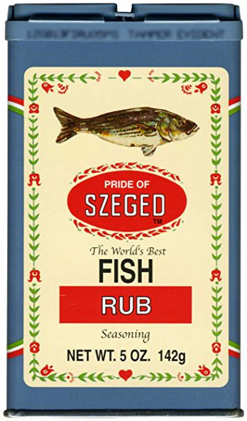 Fish Rub Seasoning (szeged) 5oz (142g)