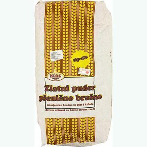 Flour for Fillo Dough(Pita) and Cookies, Zlatni Puder, 10 kg -Type 400