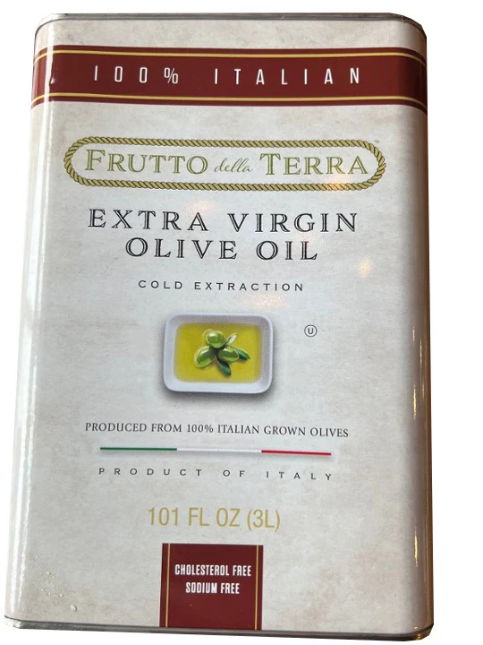 Frutto della Terra Extra Virgin Olive Oil, 3 Liters