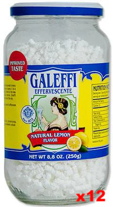 Galeffi, Effervescent Antacid, CASE (12 x 8.82 oz (250g) Jars)
