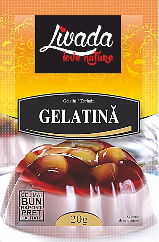 Gelatina, Food Gelatin (Livada) 20g