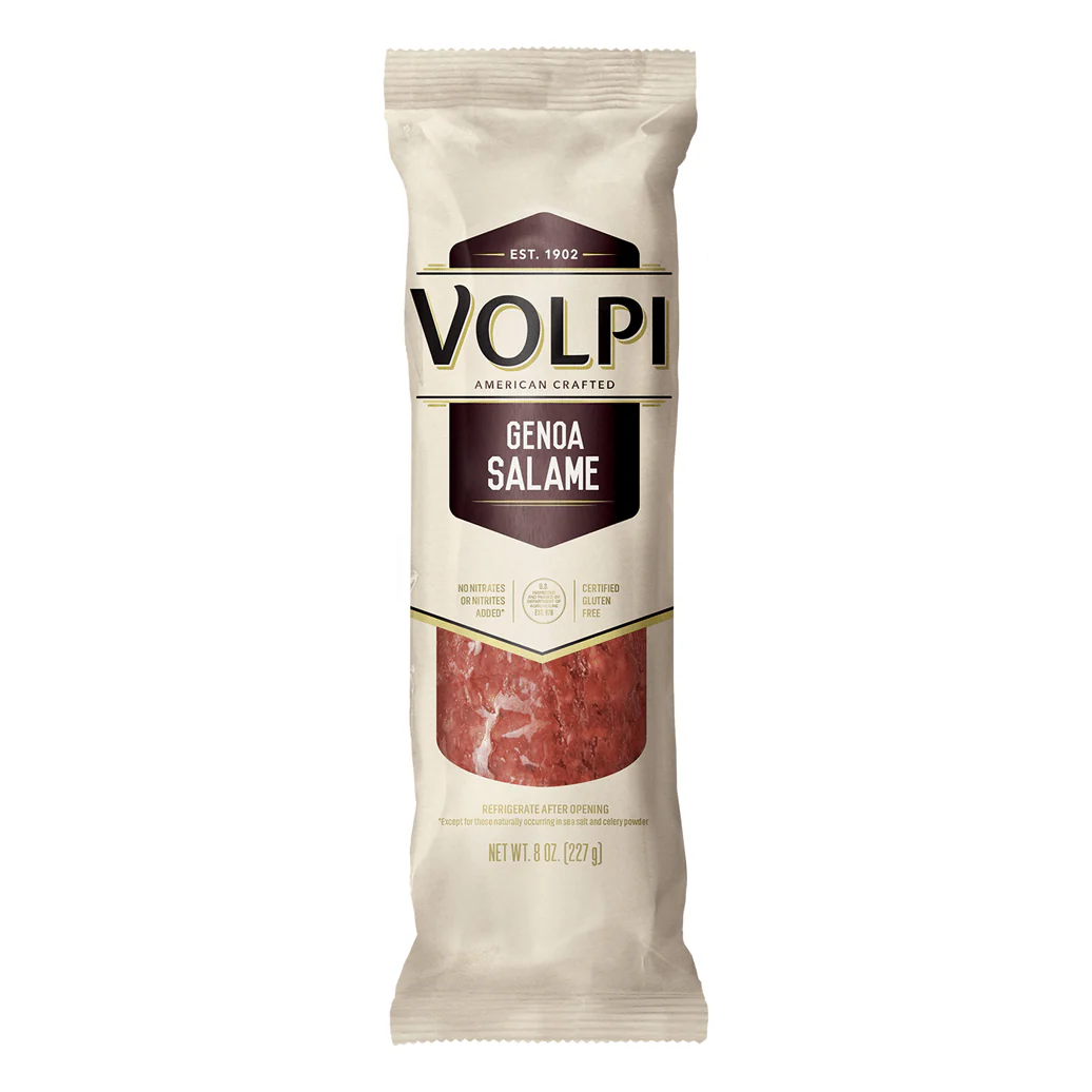 Genova Salame (Volpi) 8 oz