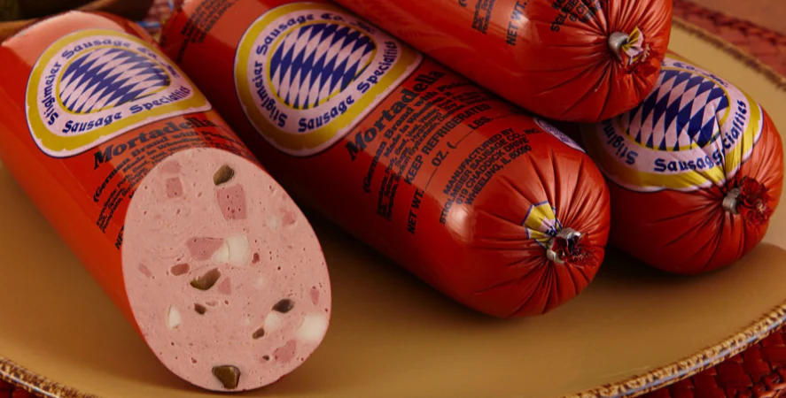 German-Style Mortadella (Stiglmeier) approx. 1lb