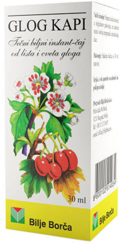 Glog Kapi, Hawthorn Drops (Bilje Borca) 30 ml