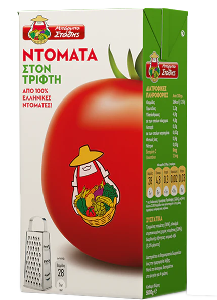 Grated Tomato (Barba Stathis) 500g