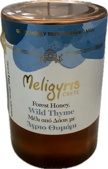 Greek Forest Honey with Wild Thyme (Meligyris) 450g