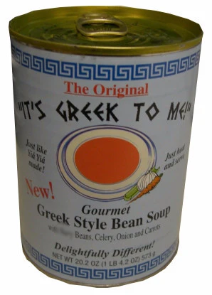 Greek Style Bean Soup (ItsGreekToMe) 20.2 oz