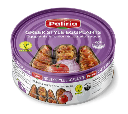 Greek Style Eggplants (Palirria) 280g