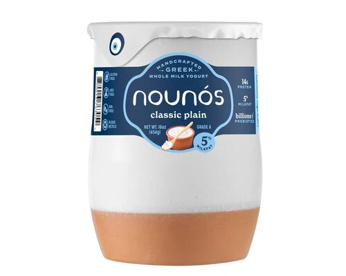 Greek Yogurt, Plain (Nounós) 16 oz