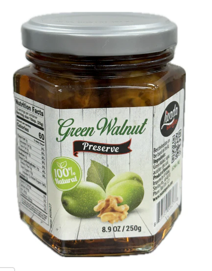 Green Walnut Preserve (Livada) 8.9 oz (250g)
