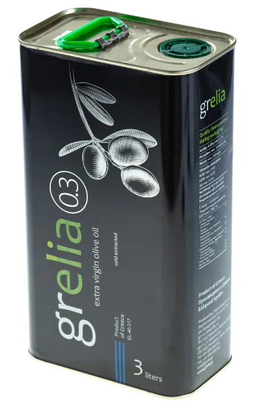 Grelia Extra Virgin Olive Oil, 3 L