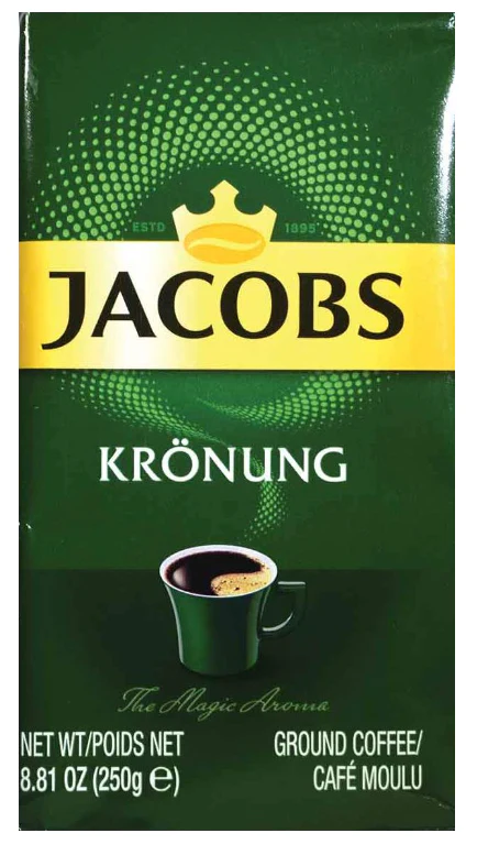 Ground Coffee, Kronung, (jacobs) 250g