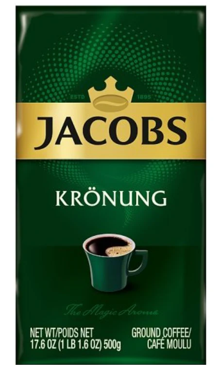 Ground Coffee, Kronung, (jacobs) 500g