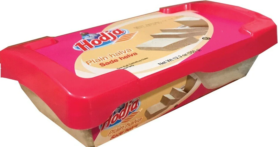 Halva Plain with Vanilla (Hodja) 12.3 oz (350 g)