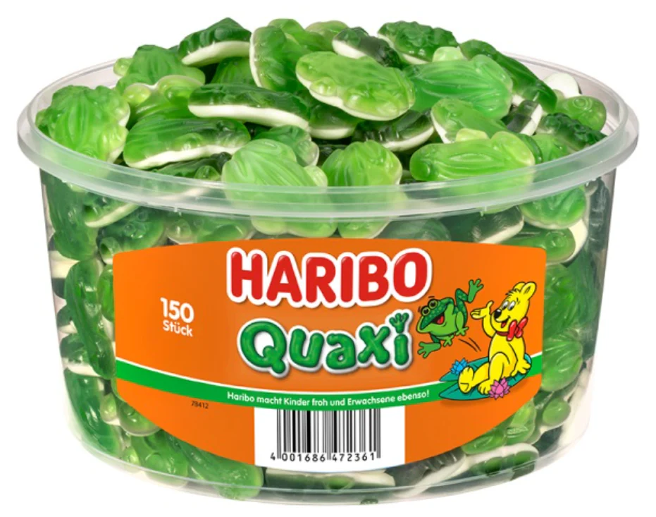 Haribo Frosche Frogs, Tub