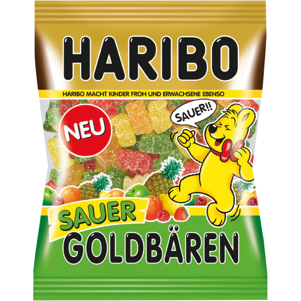 Haribo SAUER Gold Bears, 175g