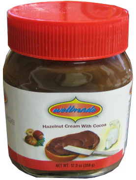 Hazelnut Chocolate Spread (Wellmade) 12.3 oz (350g)-New Jar