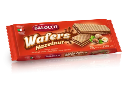 Hazelnut Wafers (Balocco) 175g