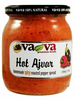 Home Made Ajvar-HOT (Vava) 18.3 oz (530g)
