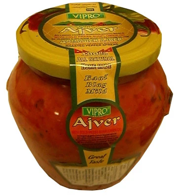 Home Made AJVER With Cold Press Sunflower Oil, 19 oz (540g)