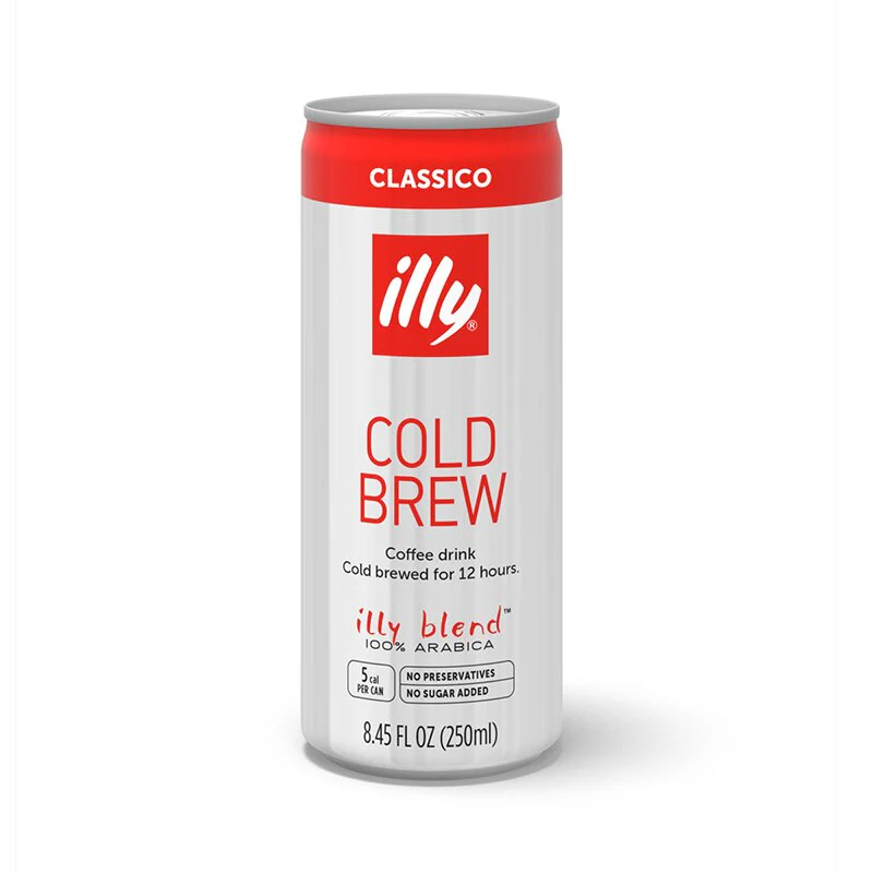 Illy Classico Cold Brew Coffee Drink, 8.45 FL OZ