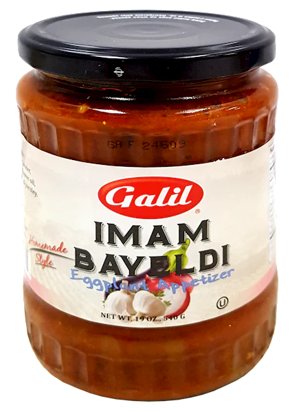 Imam Bayeldi, Eggplant Appetizer (Galil) 19 oz