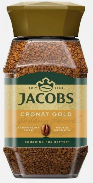 Jacobs CRONAT GOLD Instant Coffee, 100g Jar