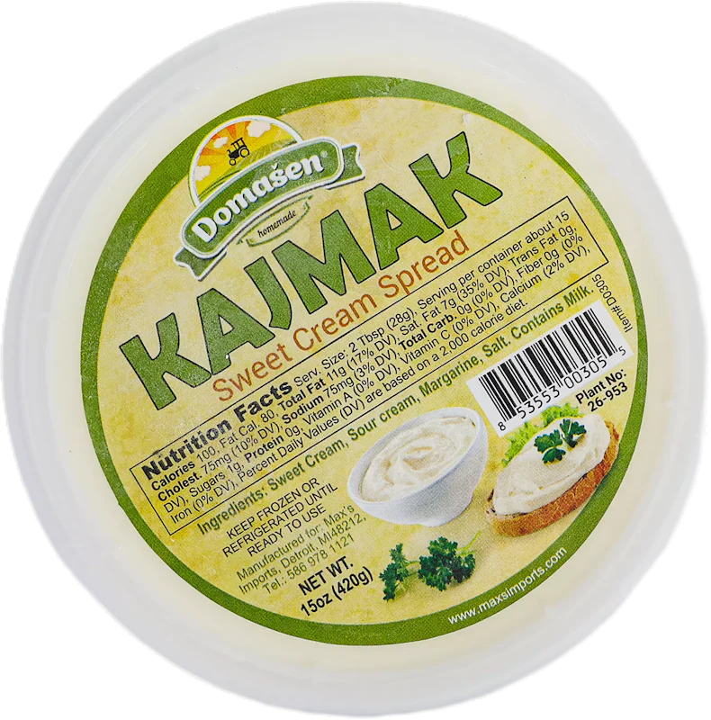Kajmak Spread - Sweet Cream Spread (Domasen) 15 oz (420g)