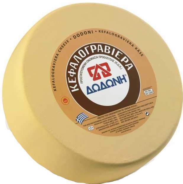 Kefalograviera Cheese DODONI, approx. 18-22 lb Wheel