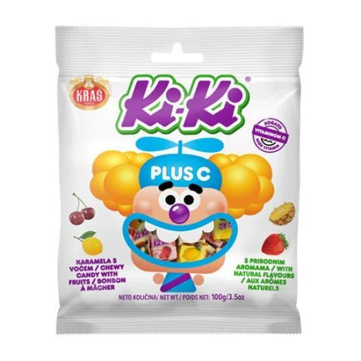 Kiki PLUS Toffee Candy, 100g