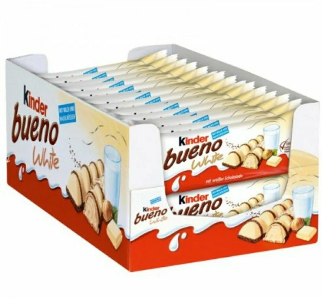 Kinder Bueno WHITE, CASE, (39gx30)-WHITE