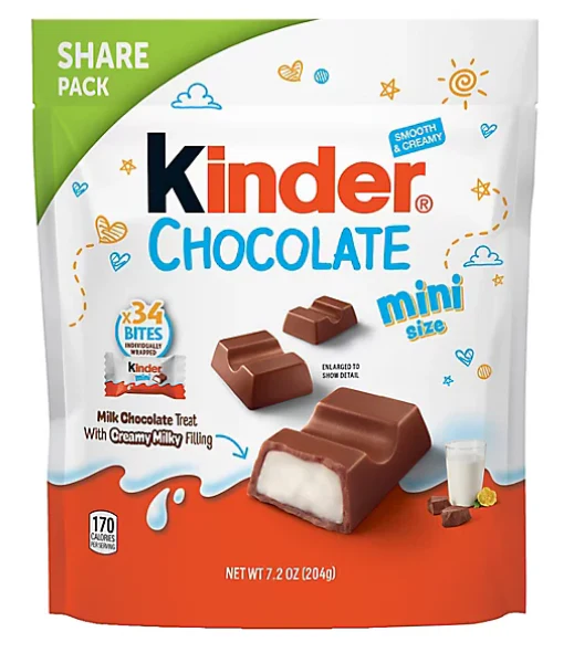 Kinder Chocolate Mini Share Pack, 7.2 oz (204g)