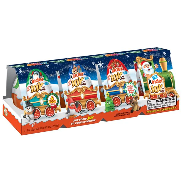 Kinder JOY Holiday Surprise 4 PK