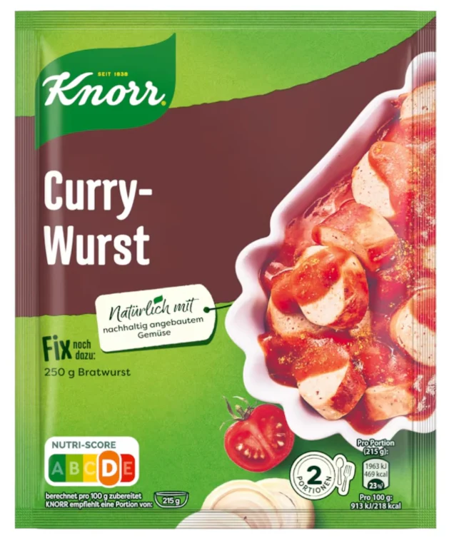 Knorr Fix for Currywurst, 36g