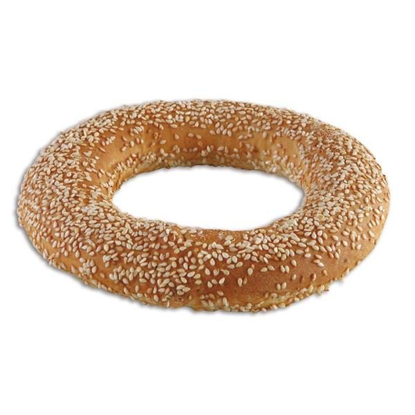 Koulouri Thessalonikis, Greek Sesame Bread Rings 5pc Bag - Image 2