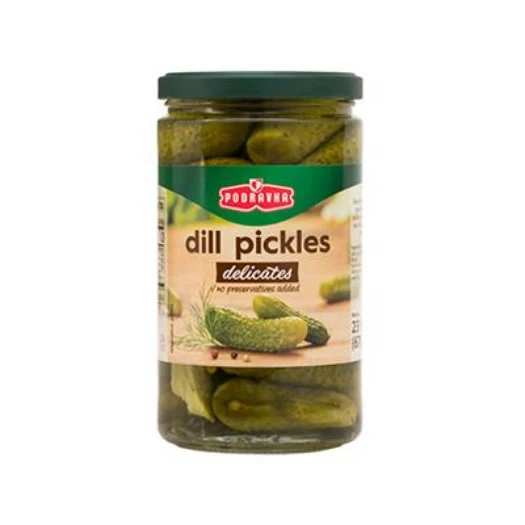 Krastavci Pasteurized Cucumbers (Podravka) 670g