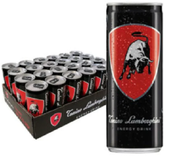 Lamborghini Energy Drink CASE (24 x 250 ml) - Image 2
